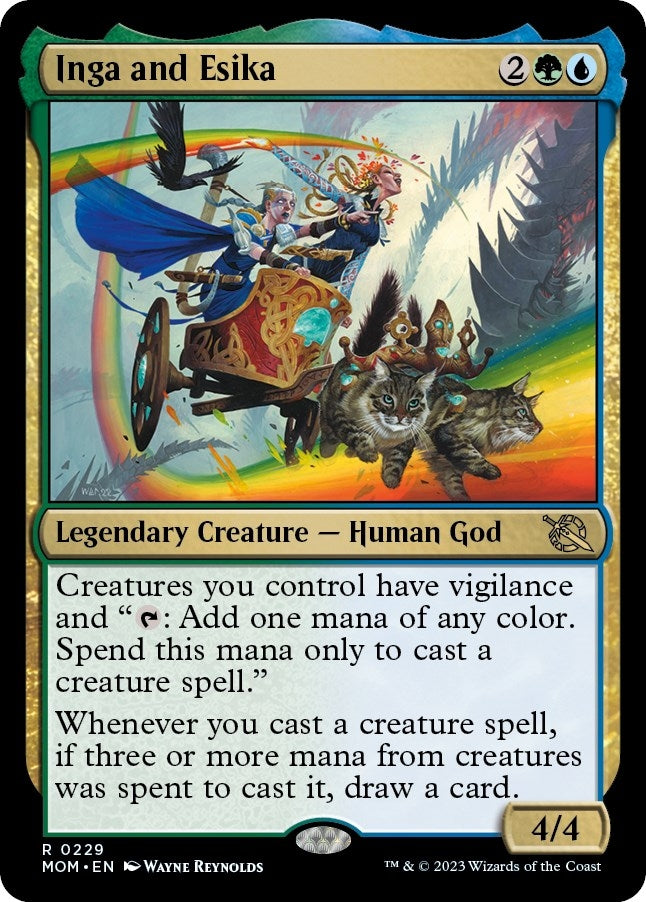 Image for Inga and Esika (229) [March of the Machine] - Magic: The Gathering