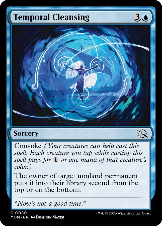 Image for Temporal Cleansing (80) [March of the Machine] - Magic: The Gathering