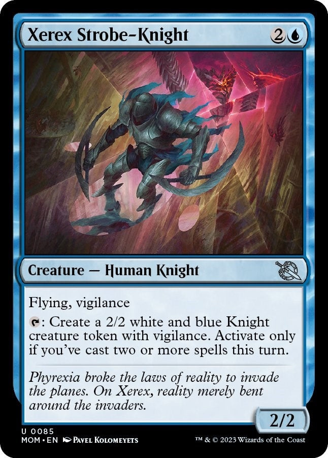 Image for Xerex Strobe-Knight (85) [March of the Machine] - Magic: The Gathering