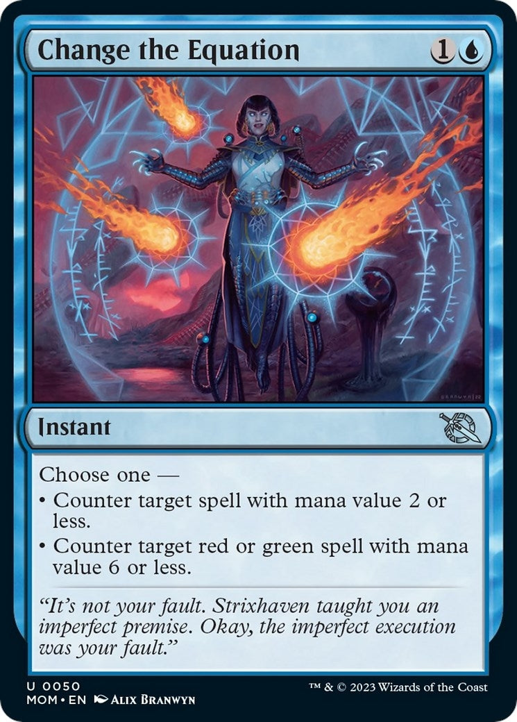Image for Change the Equation (50) [March of the Machine] - Magic: The Gathering