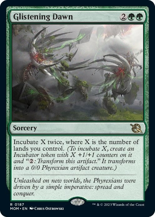 Image for Glistening Dawn (187) [March of the Machine] - Magic: The Gathering