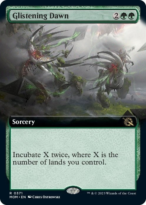 Image for Glistening Dawn (Extended Art) (371) [March of the Machine] - Magic: The Gathering