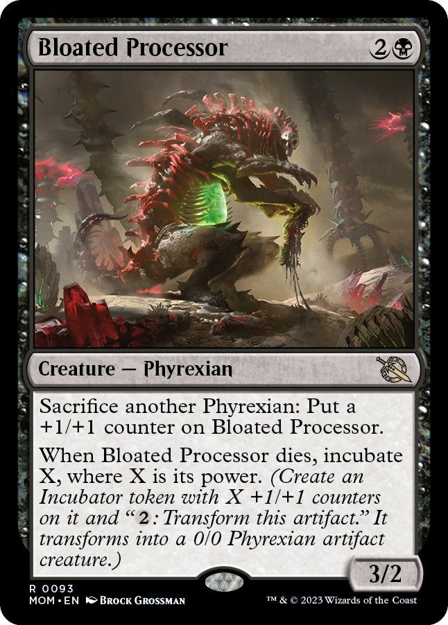 Image for Bloated Processor (93) [March of the Machine] - Magic: The Gathering