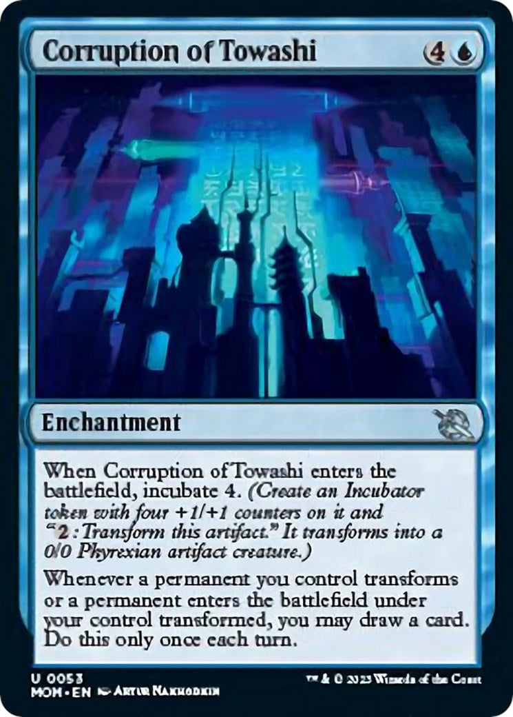 Image for Corruption of Towashi (53) [March of the Machine] - Magic: The Gathering