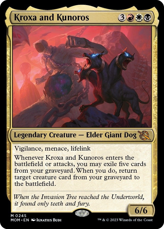 Image for Kroxa and Kunoros (245) [March of the Machine] - Magic: The Gathering