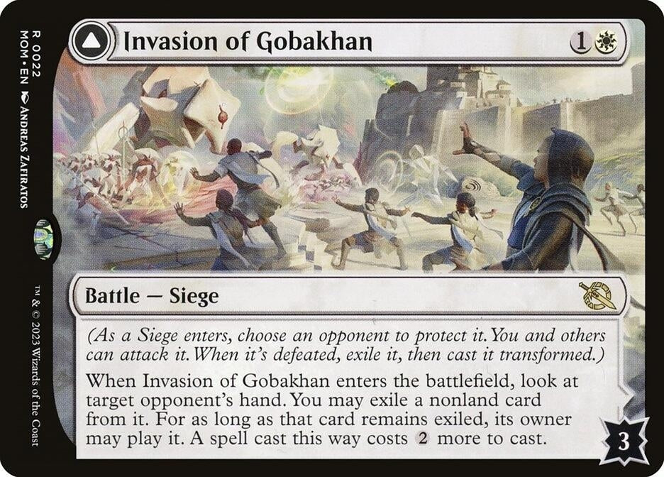Image for Invasion of Gobakhan (22) [March of the Machine] - Magic: The Gathering