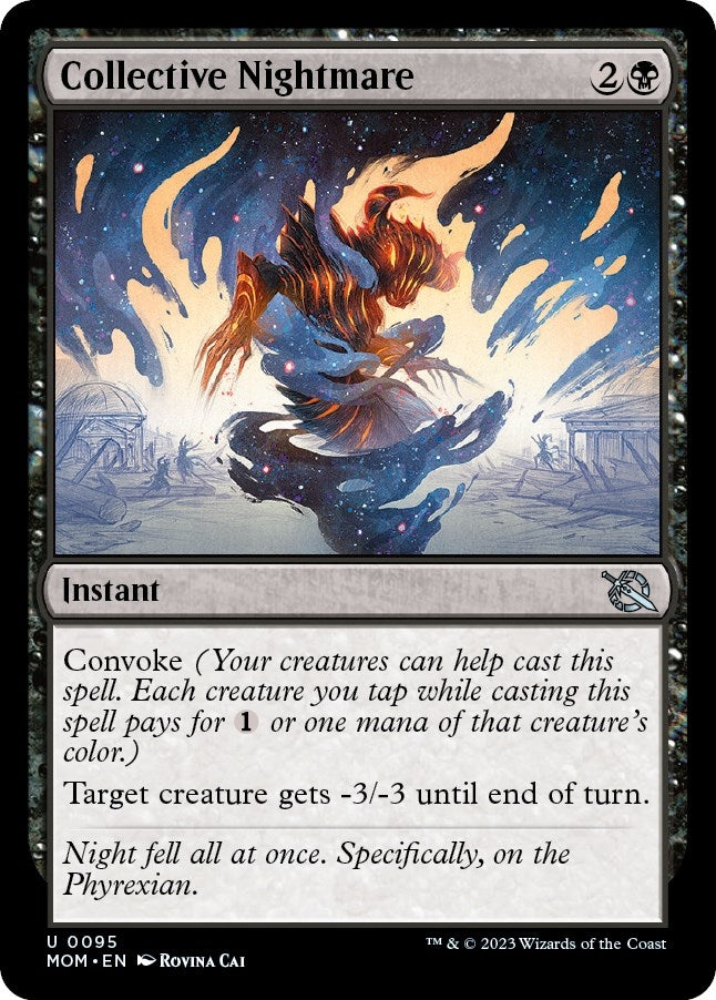Image for Collective Nightmare (95) [March of the Machine] - Magic: The Gathering