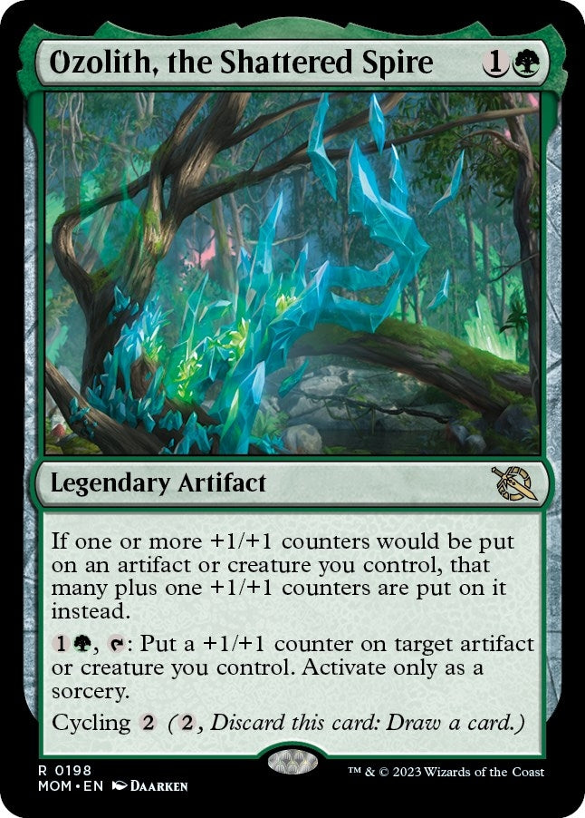 Image for Ozolith, the Shattered Spire (198) [March of the Machine] - Magic: The Gathering