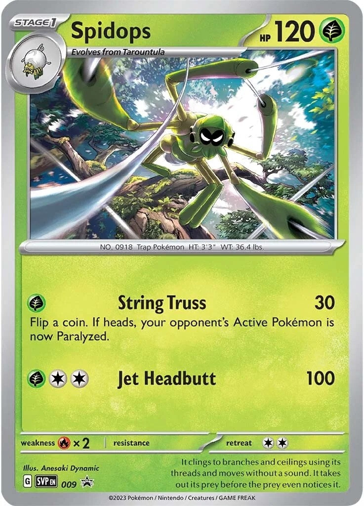Image for Spidops - 009 (009) [SV: Scarlet & Violet Promo Cards] - Pokemon