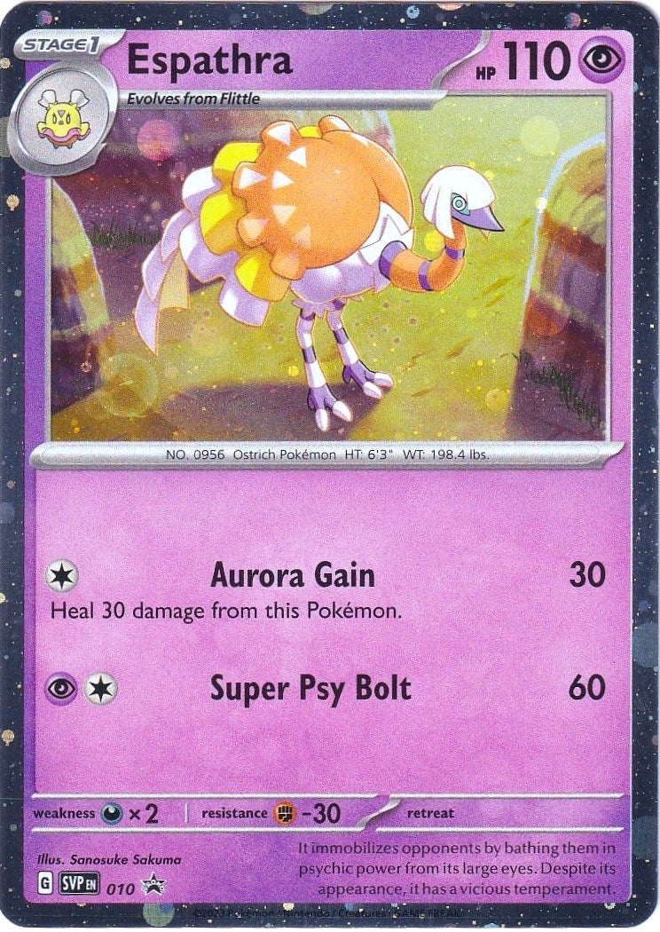 Image for Espathra - 010 (010) [SV: Scarlet & Violet Promo Cards] - Pokemon