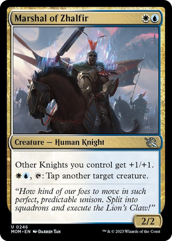 Image for Marshal of Zhalfir (246) [March of the Machine] - Magic: The Gathering