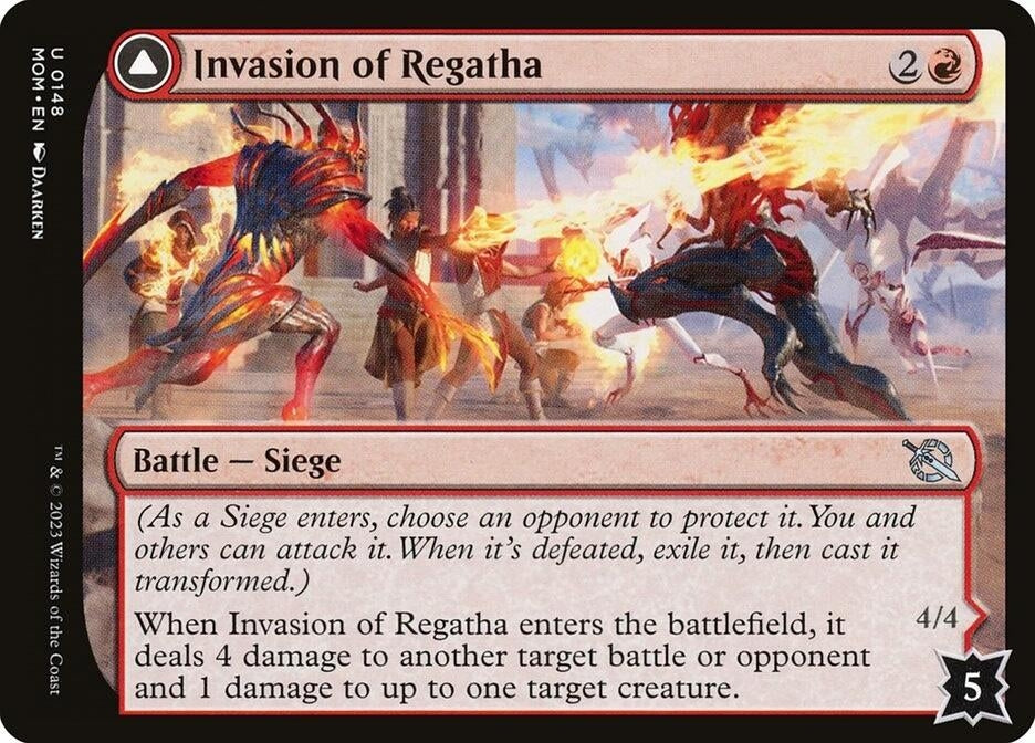Image for Invasion of Regatha (148) [March of the Machine] - Magic: The Gathering