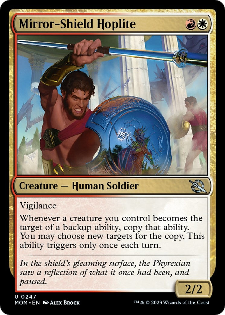 Image for Mirror-Shield Hoplite (247) [March of the Machine] - Magic: The Gathering