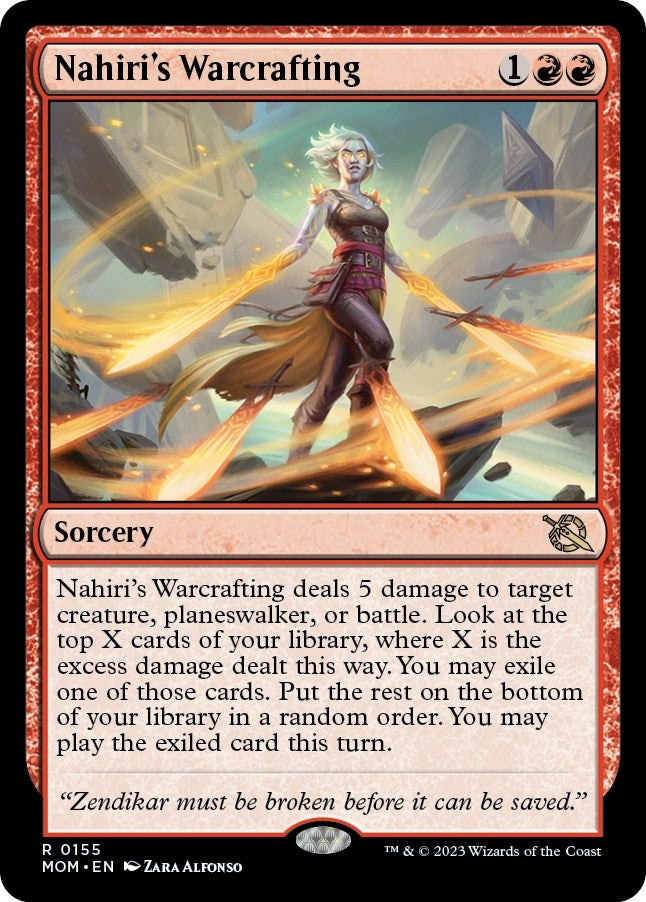 Image for Nahiri's Warcrafting (155) [March of the Machine] - Magic: The Gathering