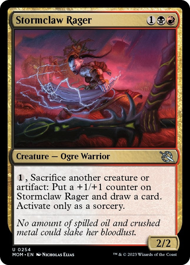Image for Stormclaw Rager (254) [March of the Machine] - Magic: The Gathering