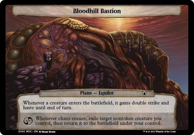 Image for Bloodhill Bastion (140) [March of the Machine] - Magic: The Gathering