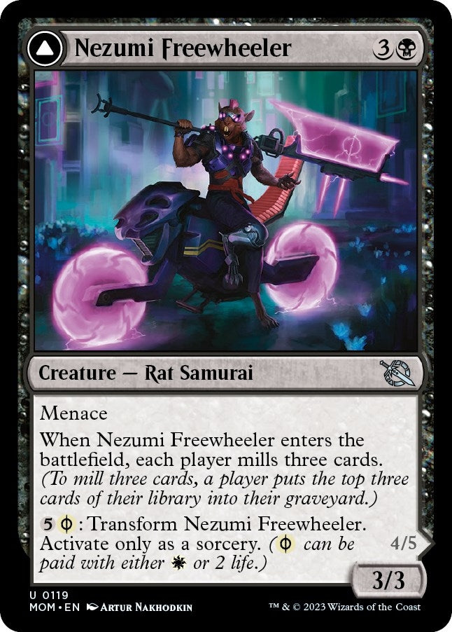 Image for Nezumi Freewheeler (119) [March of the Machine] - Magic: The Gathering
