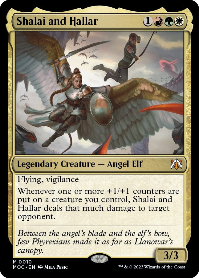 Image for Shalai and Hallar (10) [March of the Machine] - Magic: The Gathering