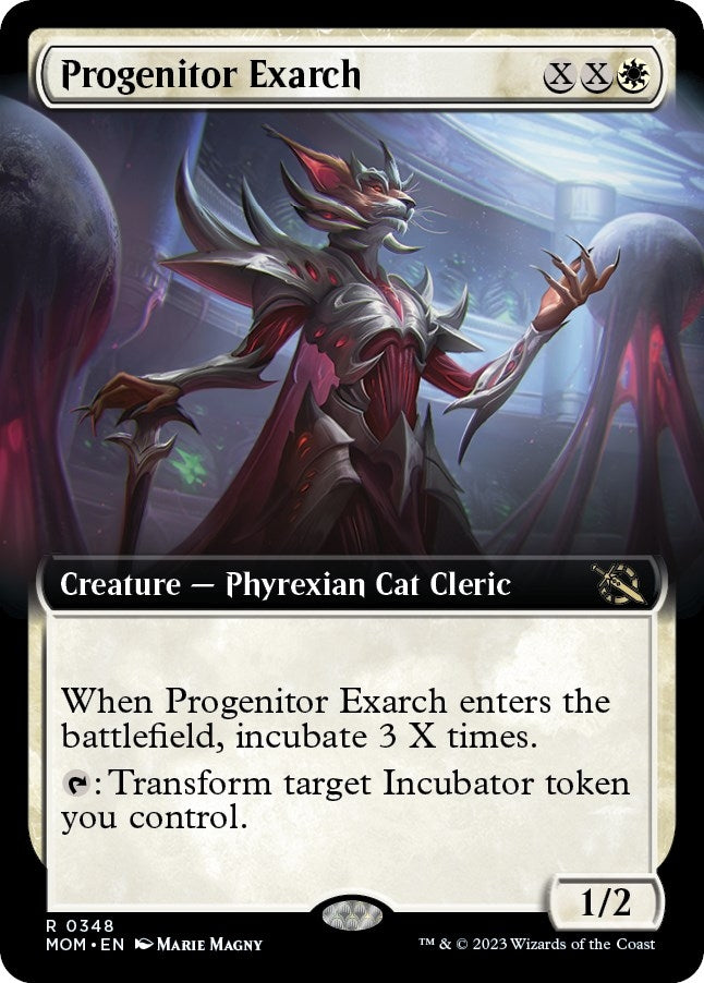 Image for Progenitor Exarch (Extended Art) (348) [March of the Machine] - Magic: The Gathering