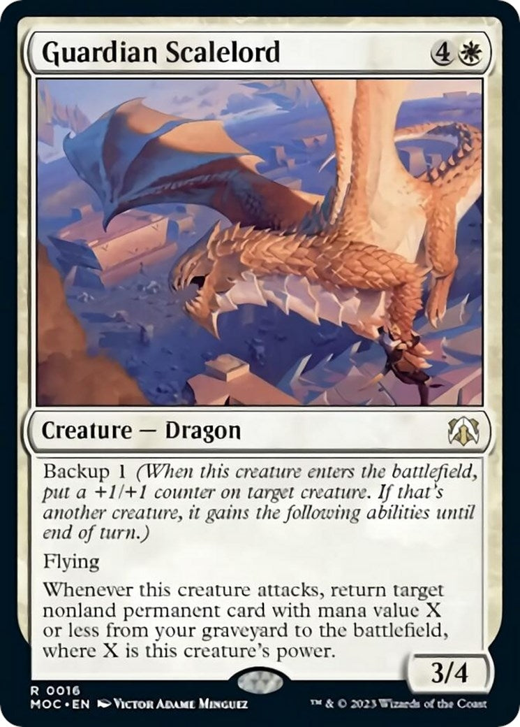 Image for Guardian Scalelord (16) [March of the Machine] - Magic: The Gathering