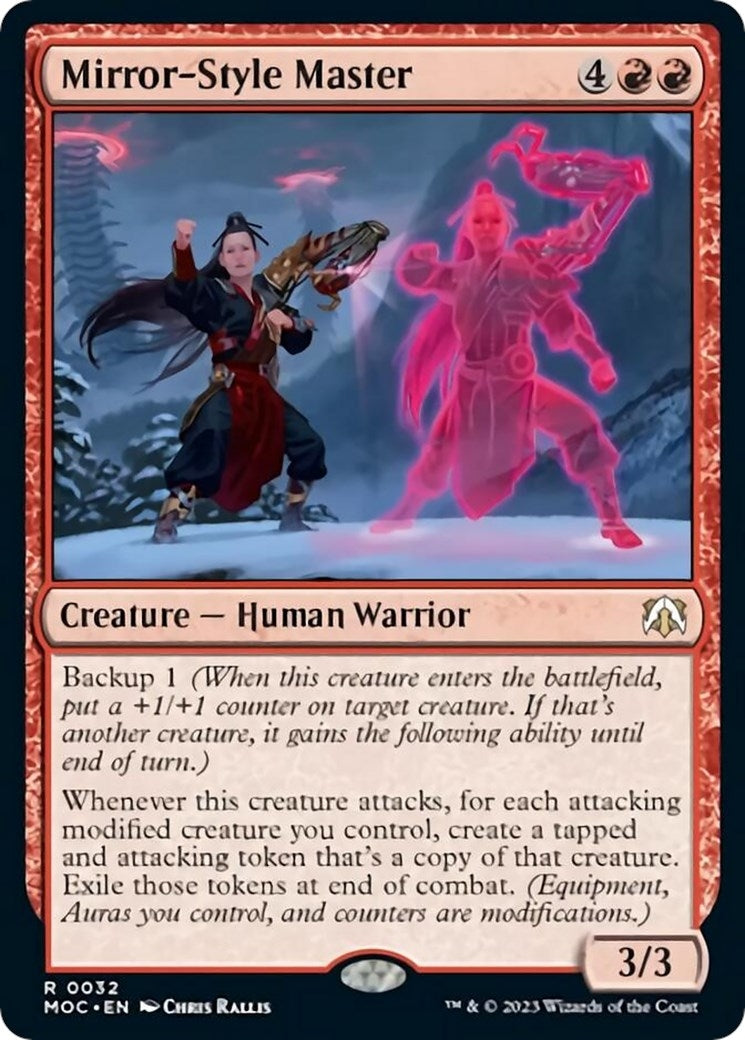 Image for Mirror-Style Master (32) [March of the Machine] - Magic: The Gathering