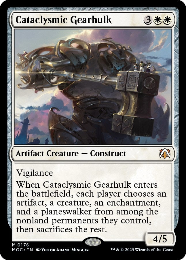 Image for Cataclysmic Gearhulk (176) [March of the Machine] - Magic: The Gathering