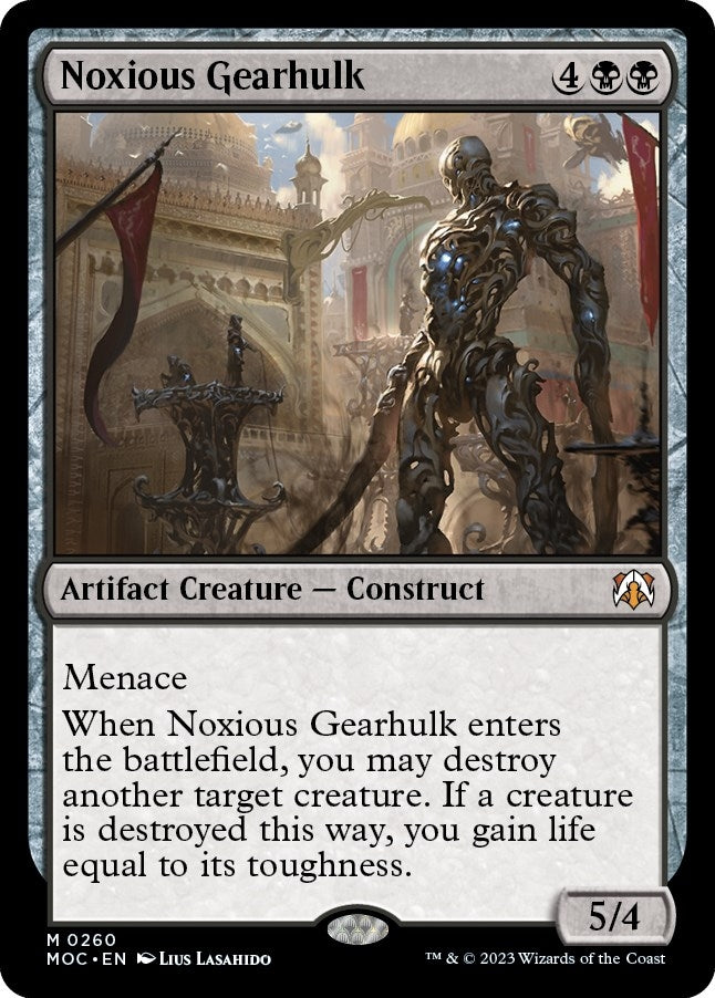 Image for Noxious Gearhulk (260) [March of the Machine] - Magic: The Gathering