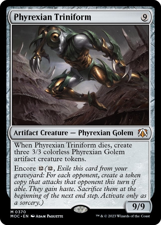 Image for Phyrexian Triniform (370) [March of the Machine] - Magic: The Gathering