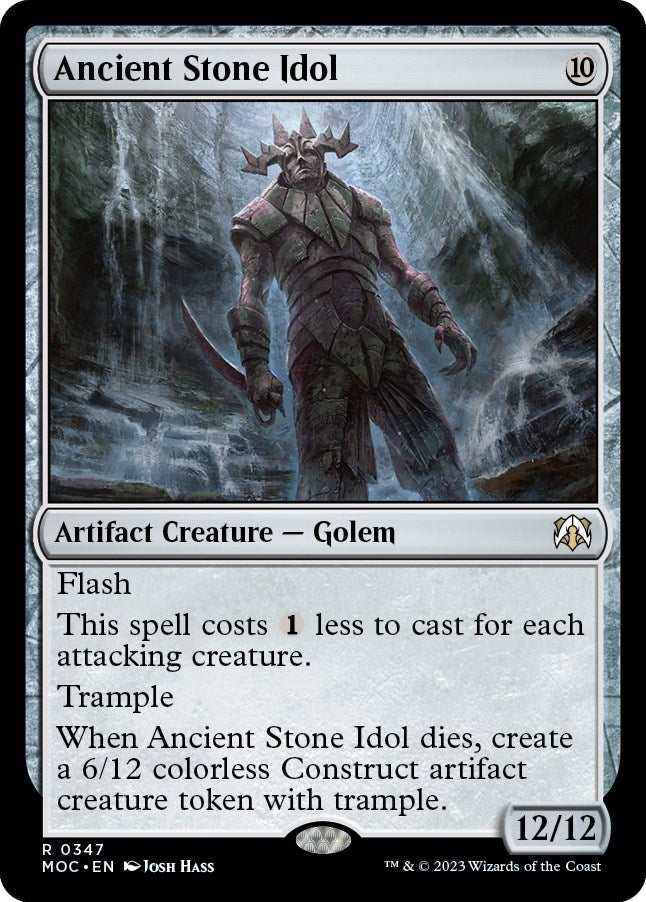 Ancient Stone Idol (347) [Commander: March of the Machine]