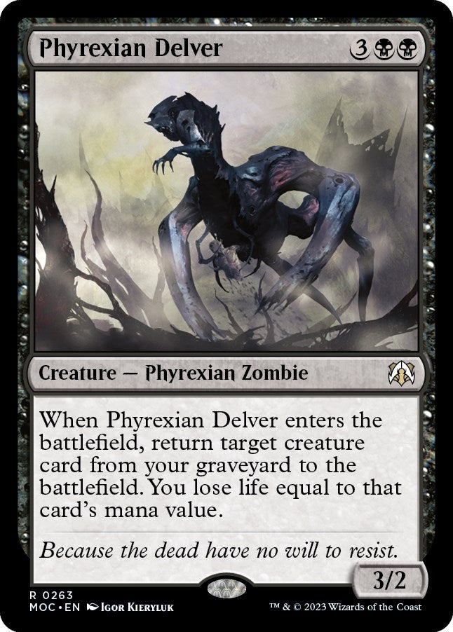 Image for Phyrexian Delver (263) [March of the Machine] - Magic: The Gathering