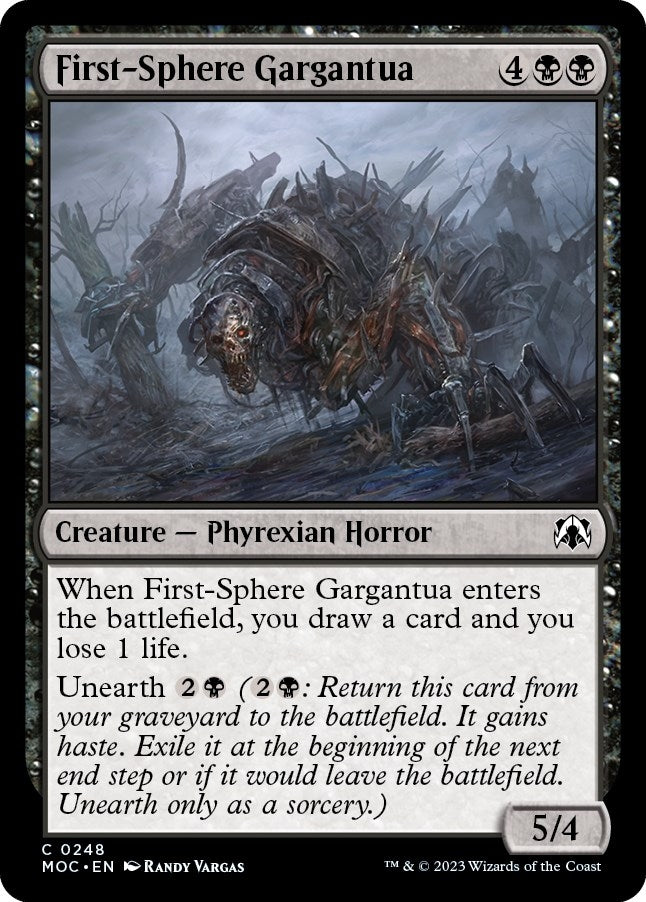 Image for First-Sphere Gargantua (248) [March of the Machine] - Magic: The Gathering