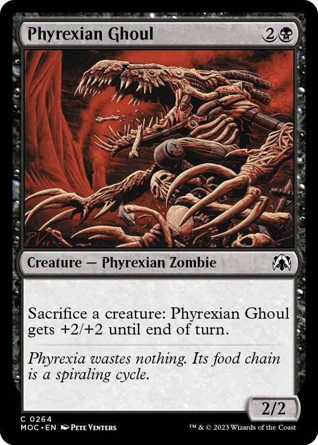 Image for Phyrexian Ghoul (264) [March of the Machine] - Magic: The Gathering
