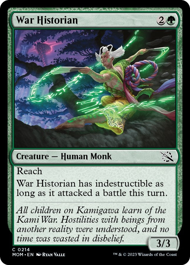 Image for War Historian (214) [March of the Machine] - Magic: The Gathering