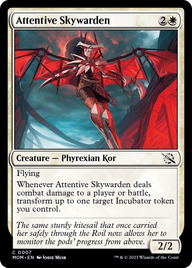 Image for Attentive Skywarden (7) [March of the Machine] - Magic: The Gathering