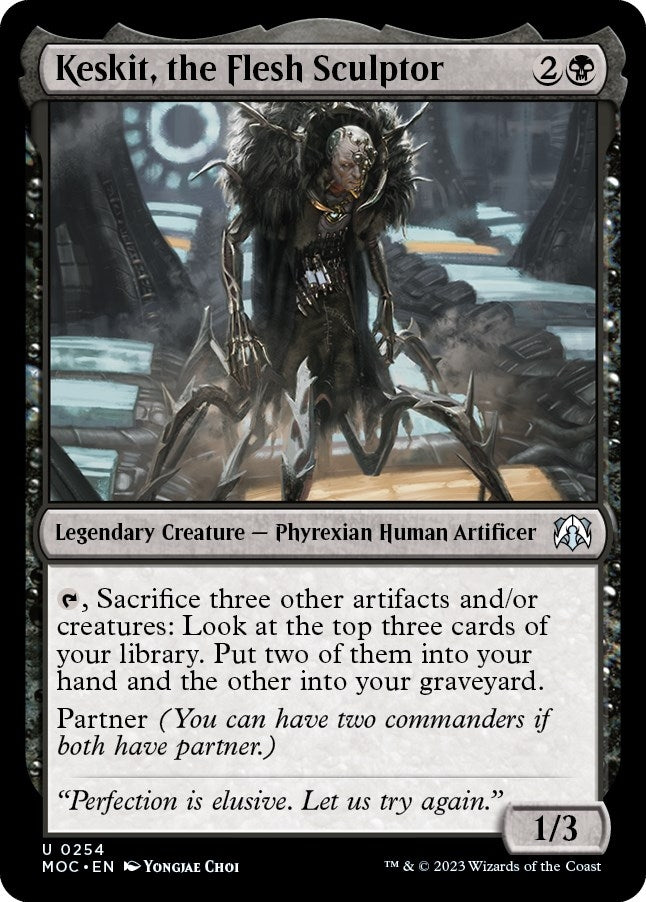 Image for Keskit, the Flesh Sculptor (254) [March of the Machine] - Magic: The Gathering