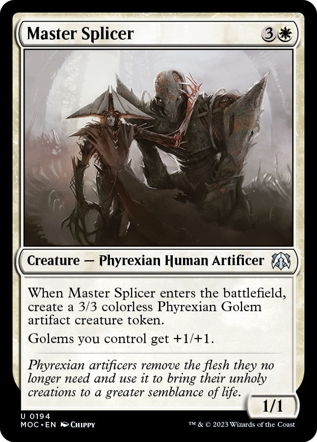 Image for Master Splicer (194) [March of the Machine] - Magic: The Gathering