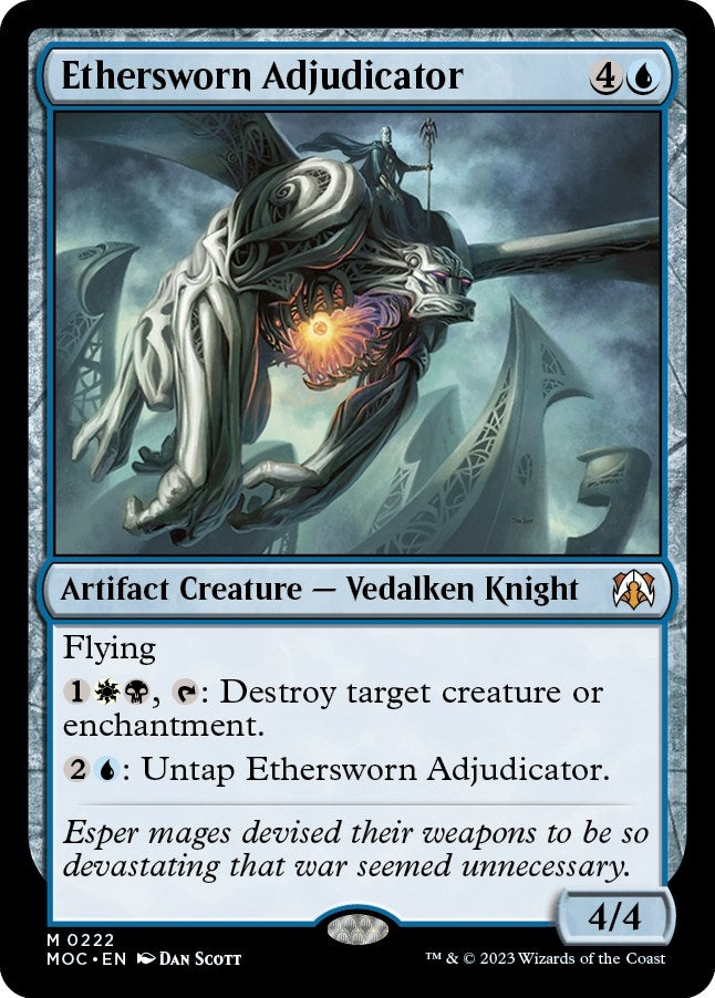 Image for Ethersworn Adjudicator (222) [March of the Machine] - Magic: The Gathering