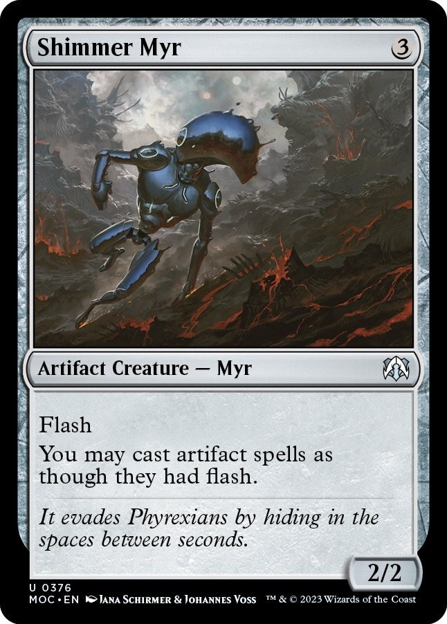 Image for Shimmer Myr (376) [March of the Machine] - Magic: The Gathering