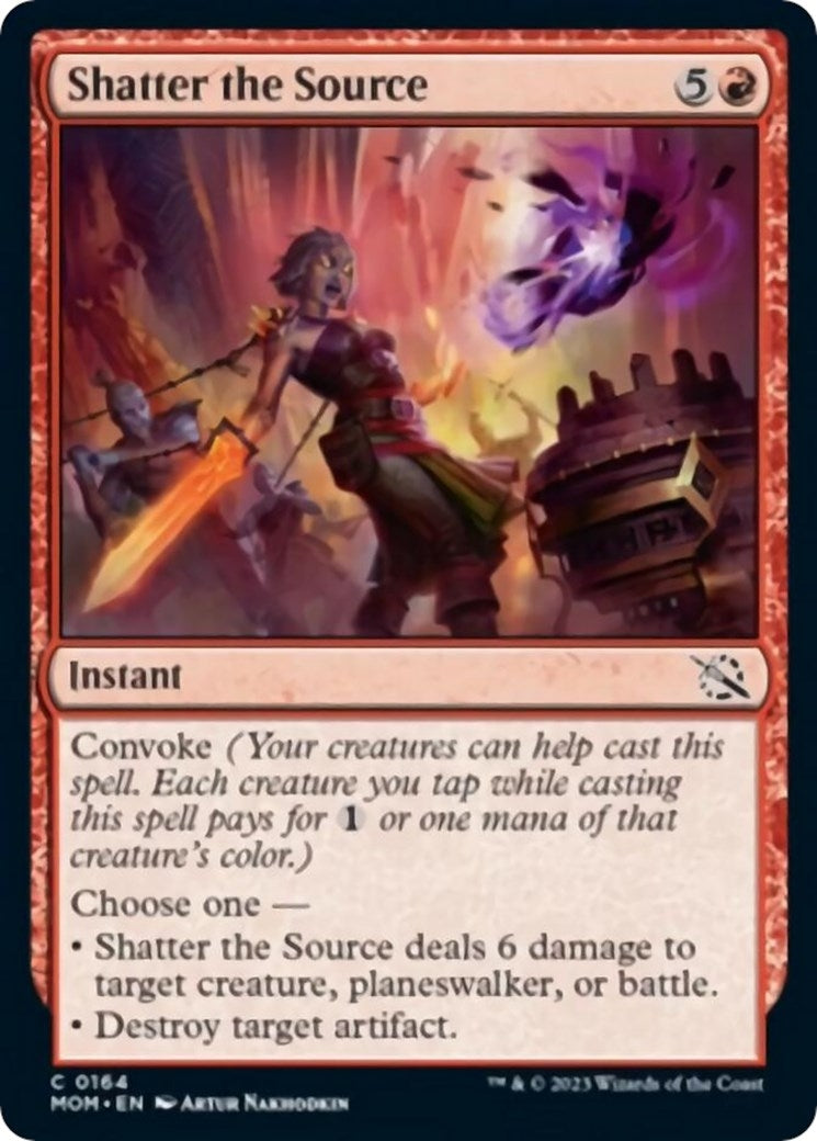 Image for Shatter the Source (164) [March of the Machine] - Magic: The Gathering