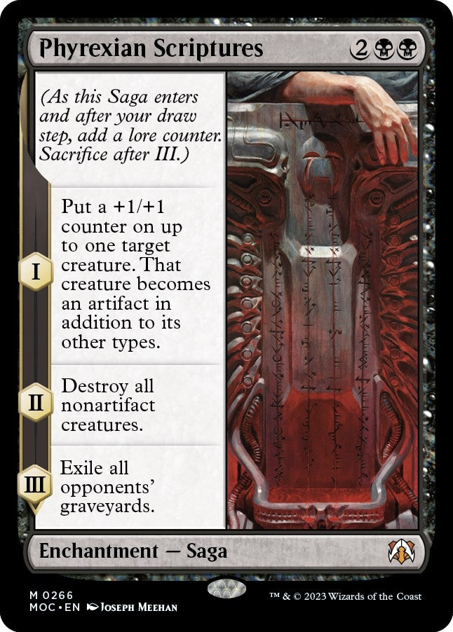 Image for Phyrexian Scriptures (266) [March of the Machine] - Magic: The Gathering