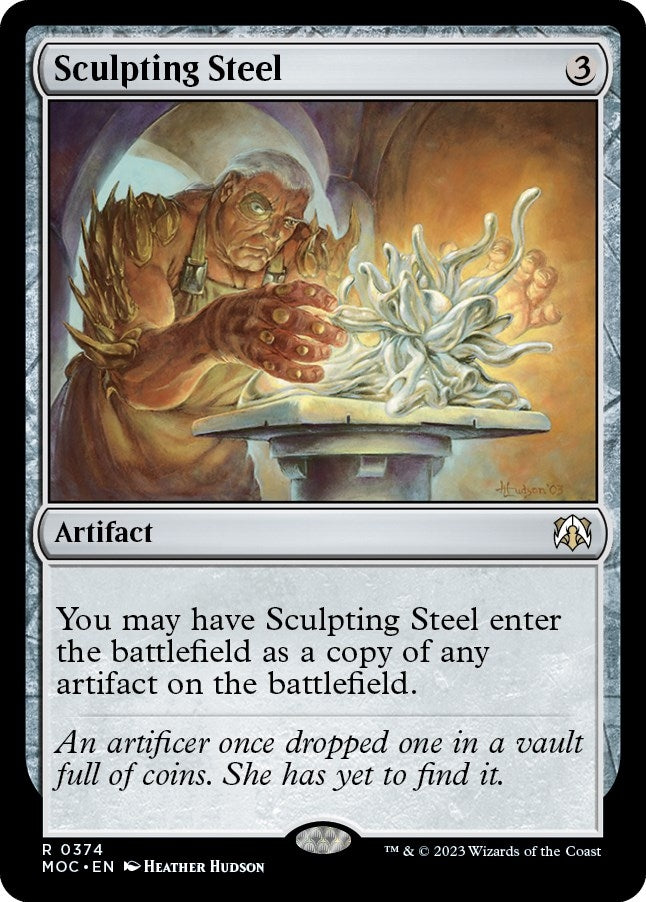Image for Sculpting Steel (374) [March of the Machine] - Magic: The Gathering
