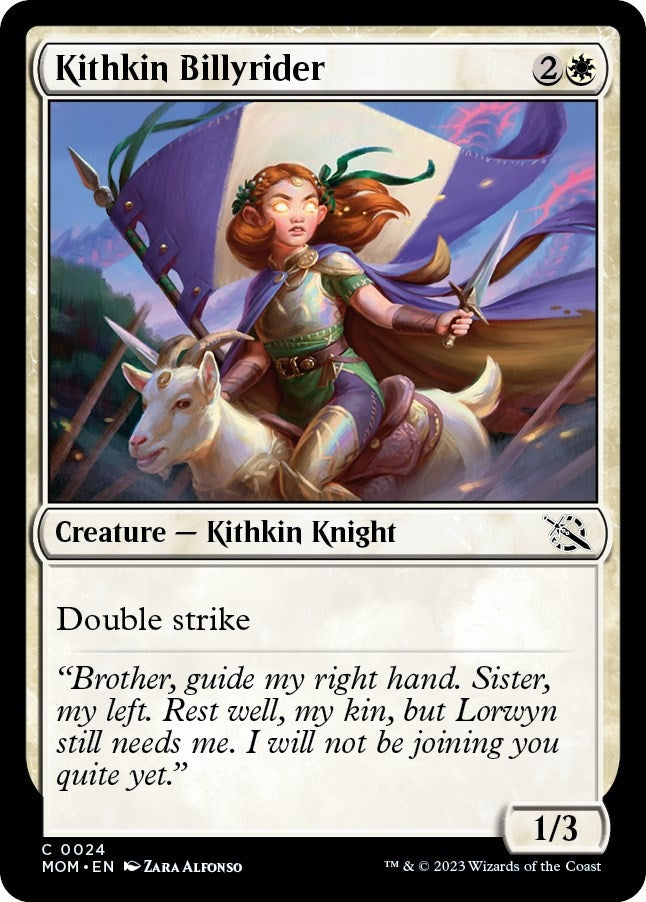 Image for Kithkin Billyrider (24) [March of the Machine] - Magic: The Gathering