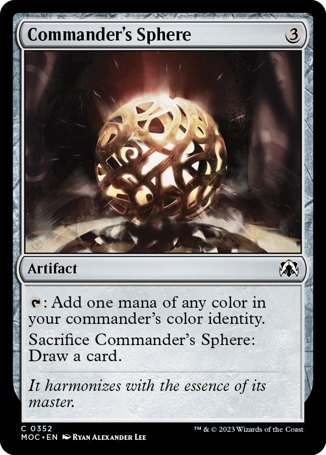 Image for Commander's Sphere (352) [March of the Machine] - Magic: The Gathering