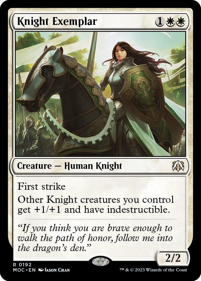 Image for Knight Exemplar (192) [March of the Machine] - Magic: The Gathering