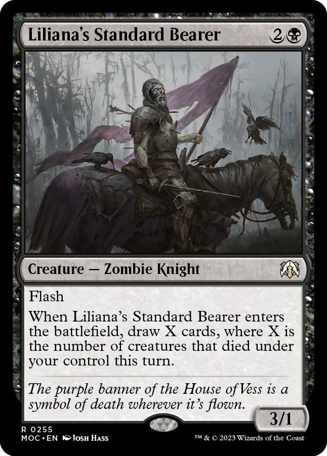 Image for Liliana's Standard Bearer (255) [March of the Machine] - Magic: The Gathering