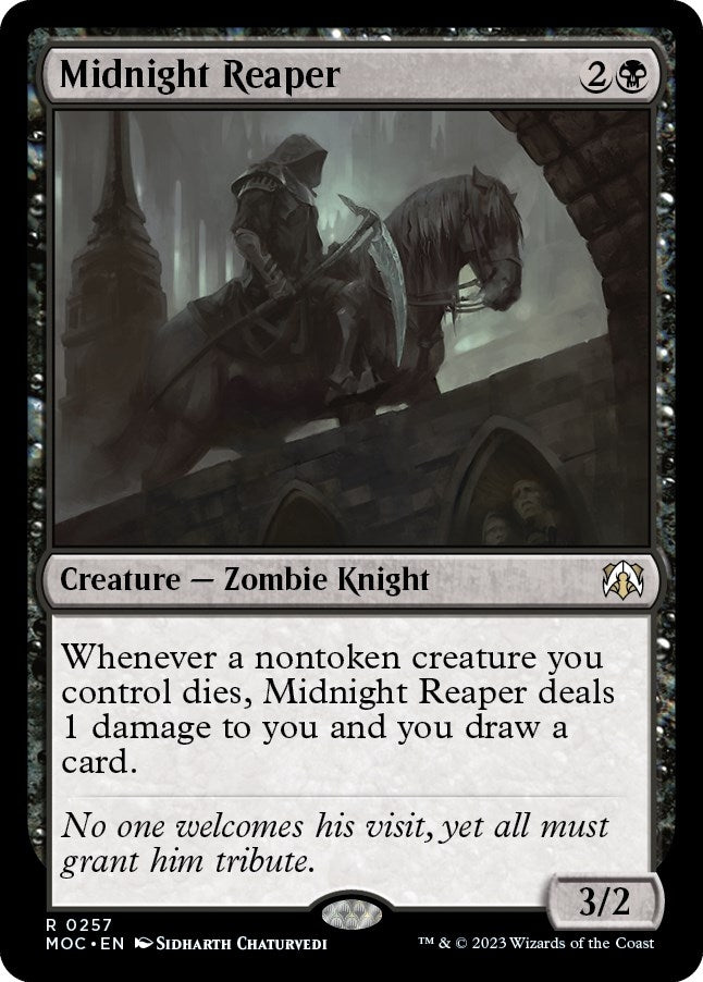 Image for Midnight Reaper (257) [March of the Machine] - Magic: The Gathering