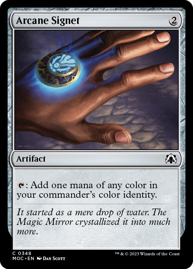 Image for Arcane Signet (348) [March of the Machine] - Magic: The Gathering