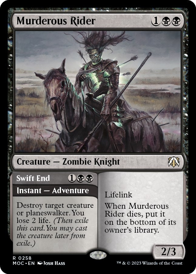 Image for Murderous Rider (258) [March of the Machine] - Magic: The Gathering