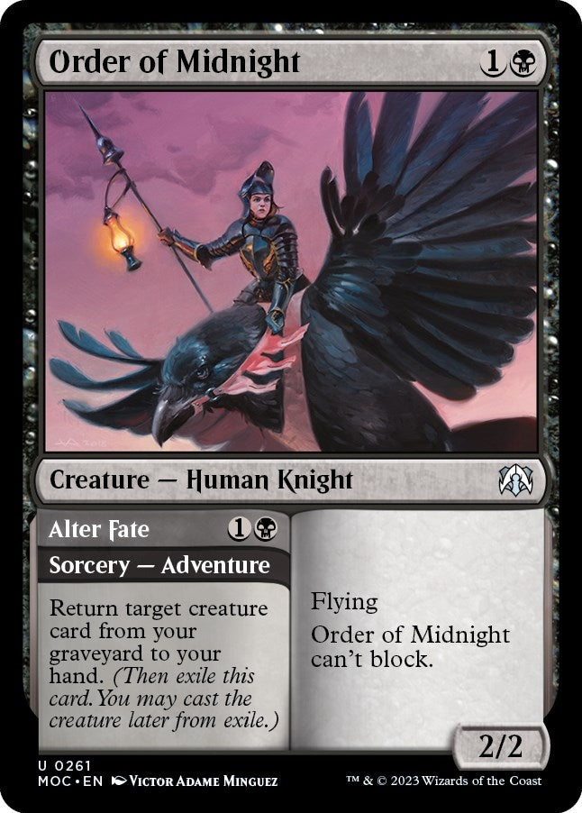 Image for Order of Midnight (261) [March of the Machine] - Magic: The Gathering