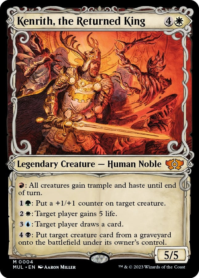 Image for Kenrith, the Returned King (4) [March of the Machine: Multiverse Legends] - Magic: The Gathering